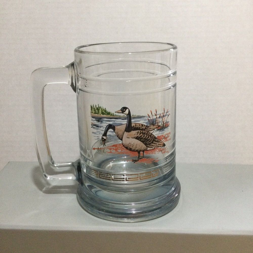 Princess‎ House Wild Canadian Geese 15oz Beer Mug